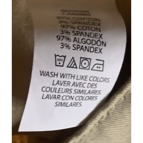 Childrens Place Girls Uniform Khakis Size 12 Skinny Adjustable Waist Stretch - Picture 10 of 11